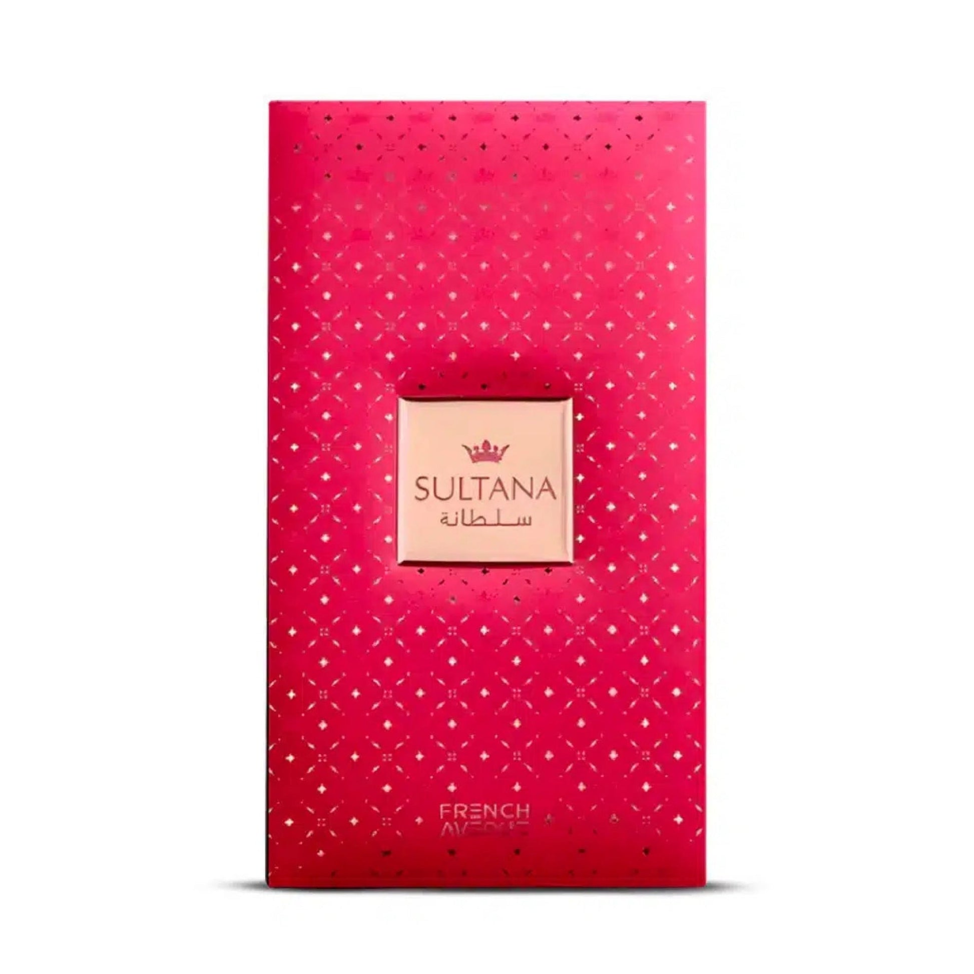 French Avenue Sultana The Joyful Eau De Parfum For Women 80ml Bottle and Packaging
