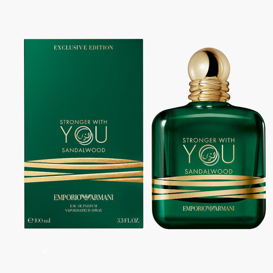 price of emporio armani stronger with you sandalwood unisex eau de parfum