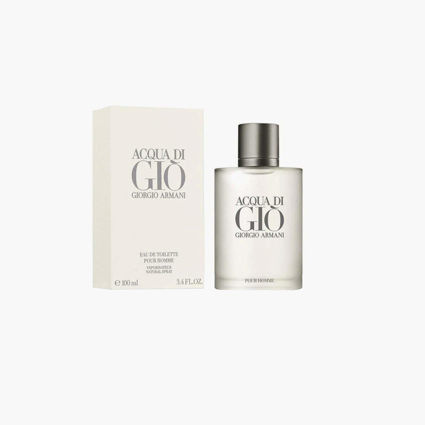 Giorgio Armani Acqua Di Gio Pour Homme Eau de Toilette 100ml Bottle and Box