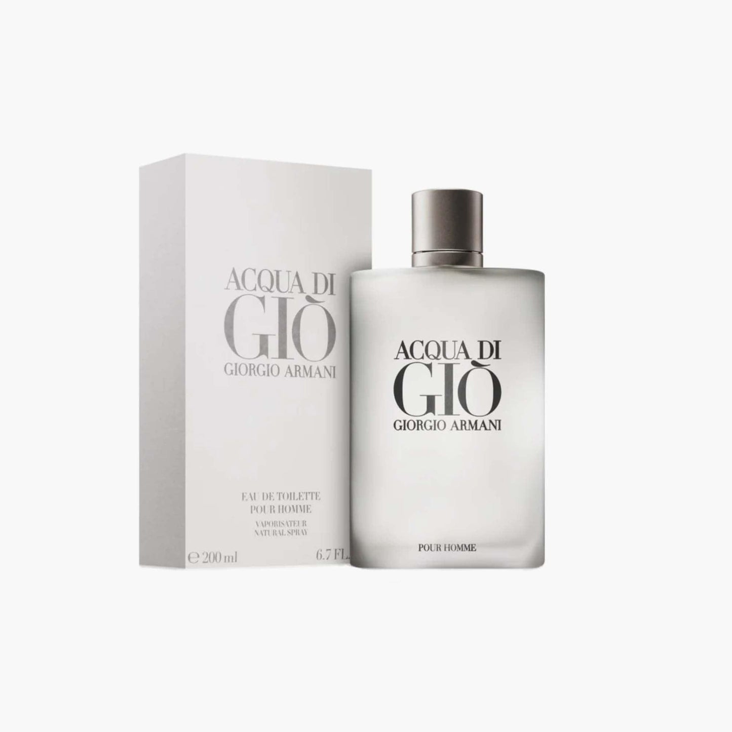 Giorgio Armani Acqua Di Gio Pour Homme Eau de Toilette 200ml Bottle and Box