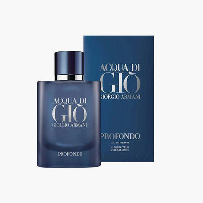 Giorgio Armani Acqua Di Gio Profondo Eau de Parfum 125ml Bottle and Box