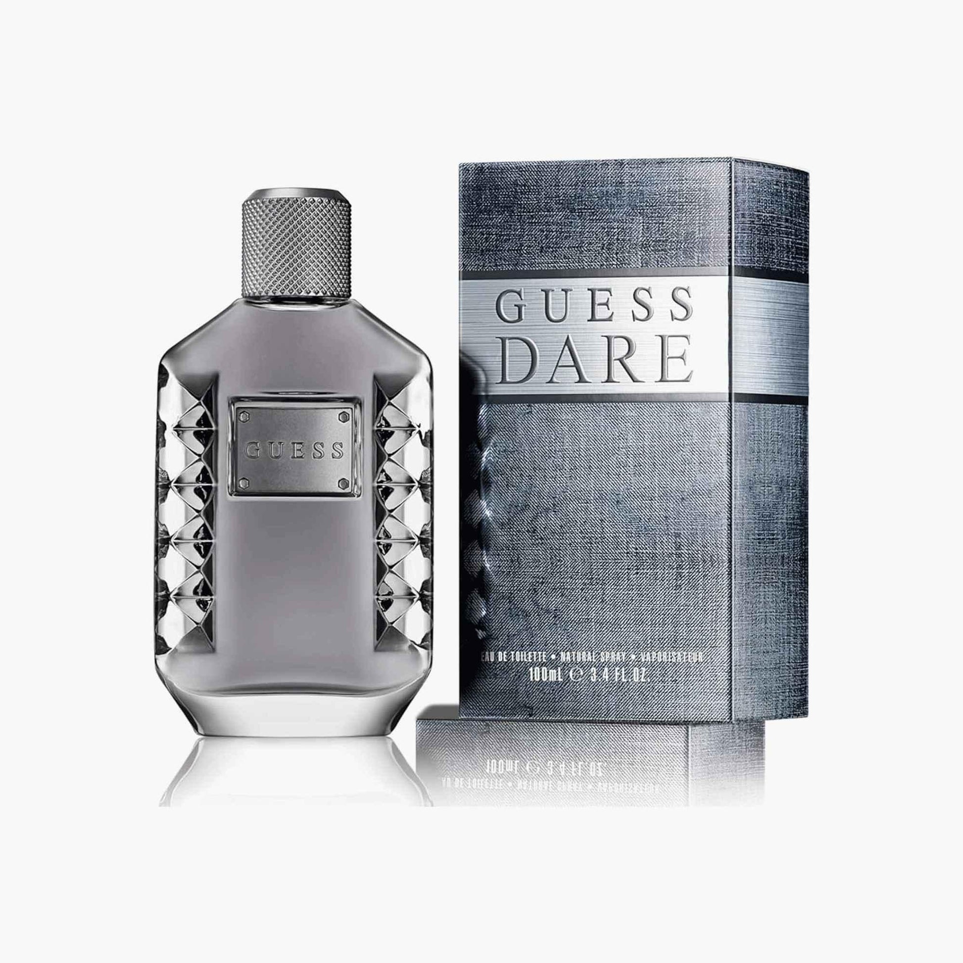 Guess Dare Eau de Toilette 100ml Bottle and Box