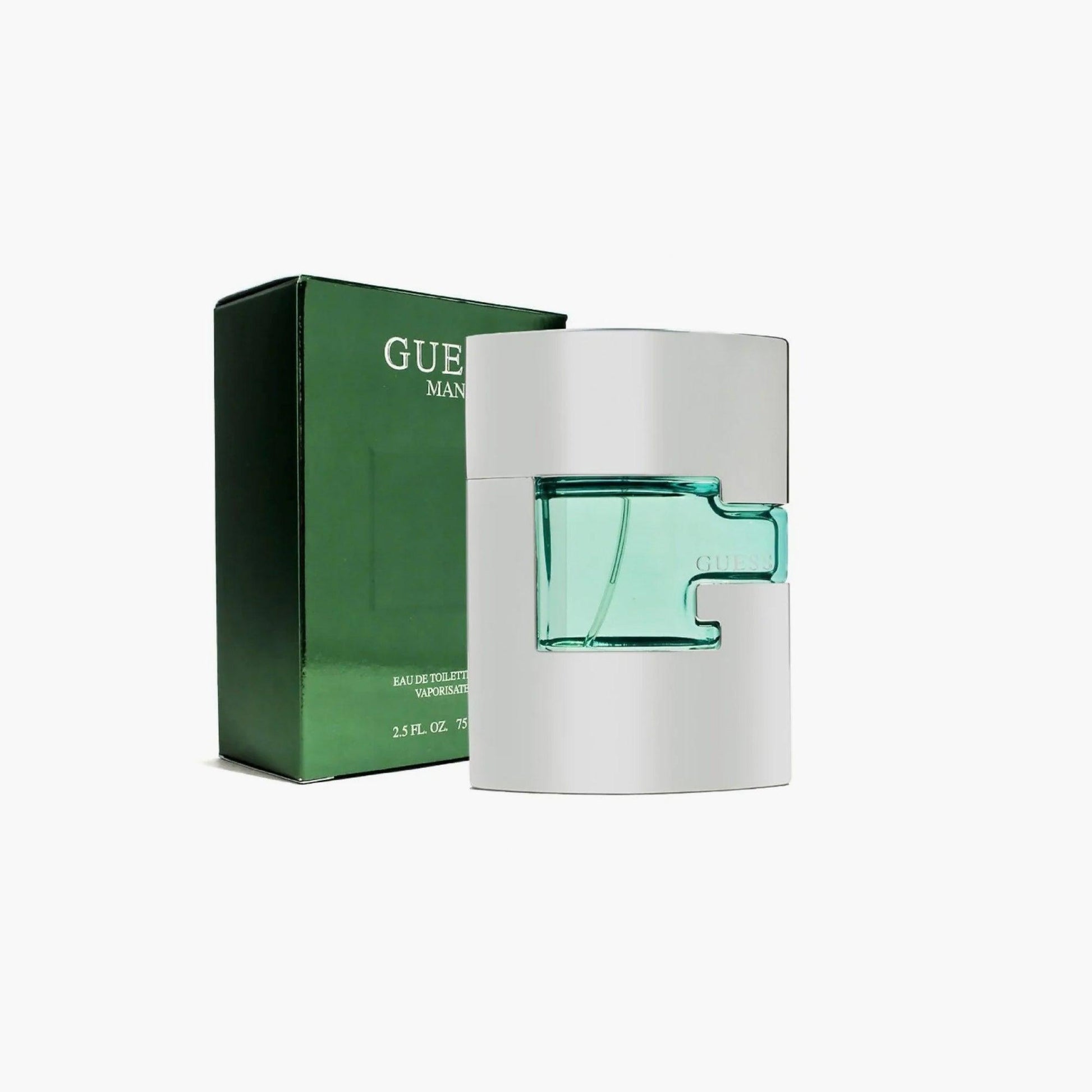 Guess Man Eau de Toilette 75ml Bottle and Box