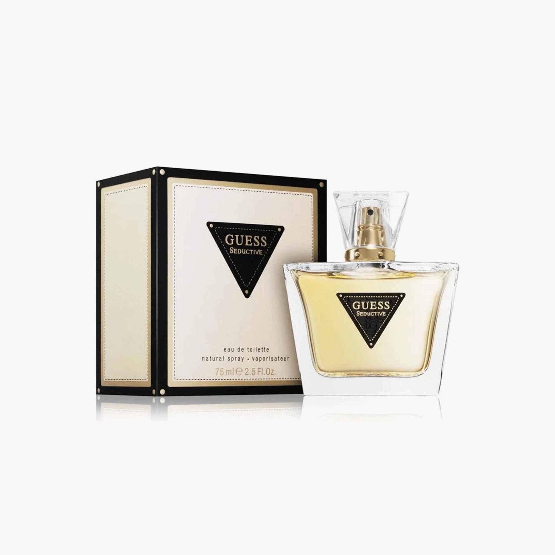 Guess Seductive Eau de Toilette 75ml Bottle and Box