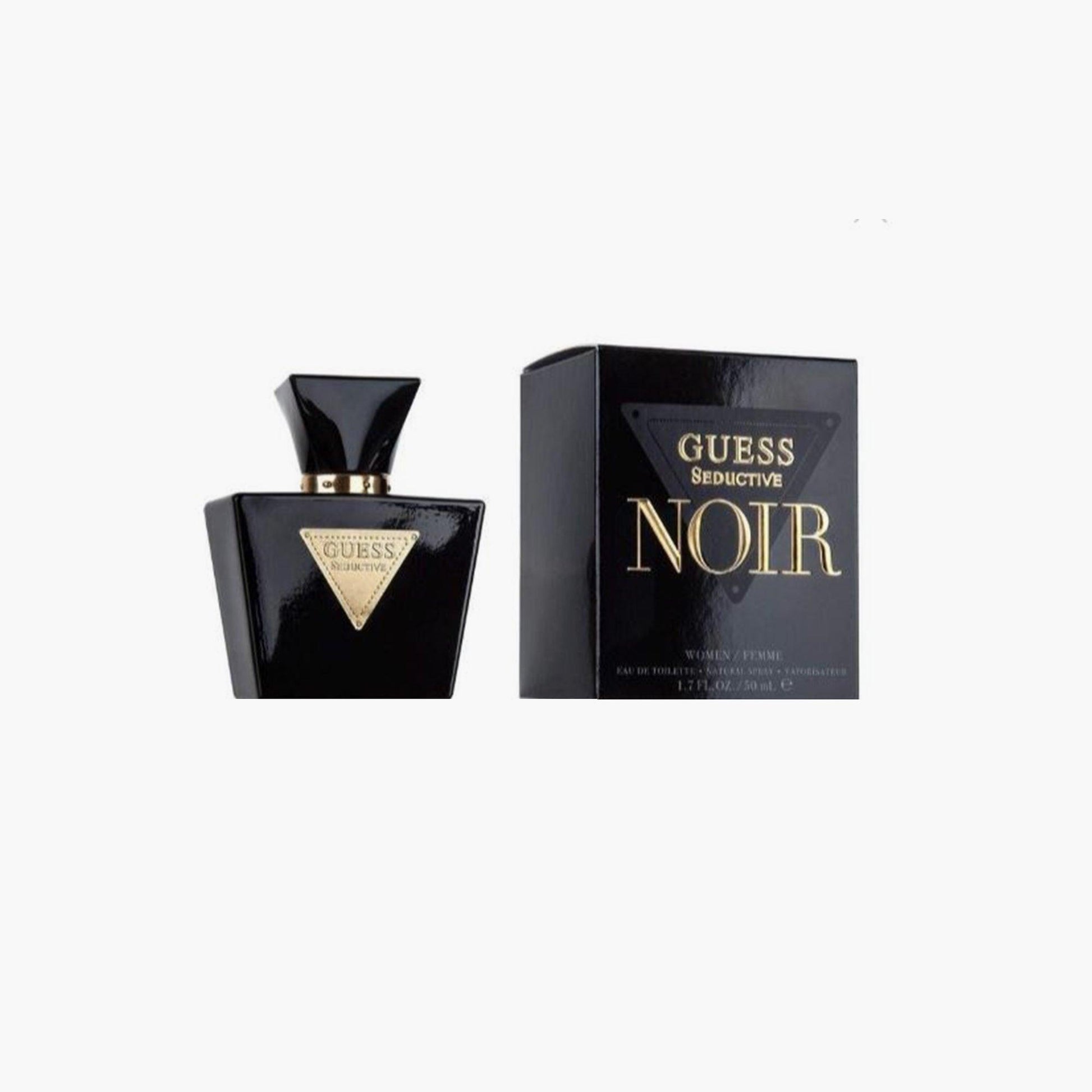Guess Seductive Noir Eau de Toilette 75ml Bottle and Box