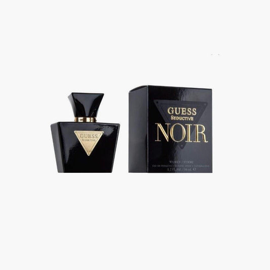 Guess Seductive Noir Eau de Toilette 75ml Bottle and Box
