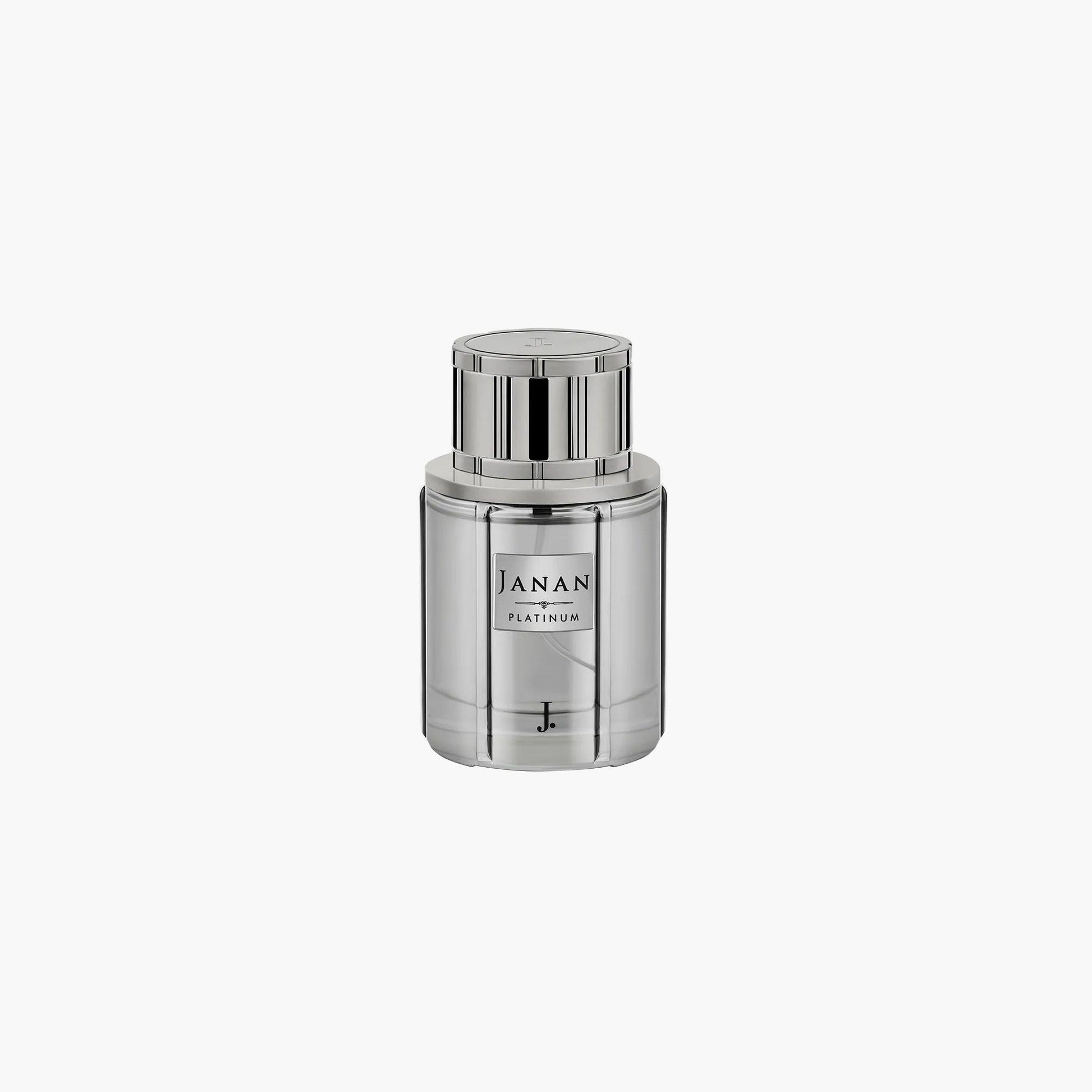 J. Janan Platinum Eau de Parfum 100ml Bottle