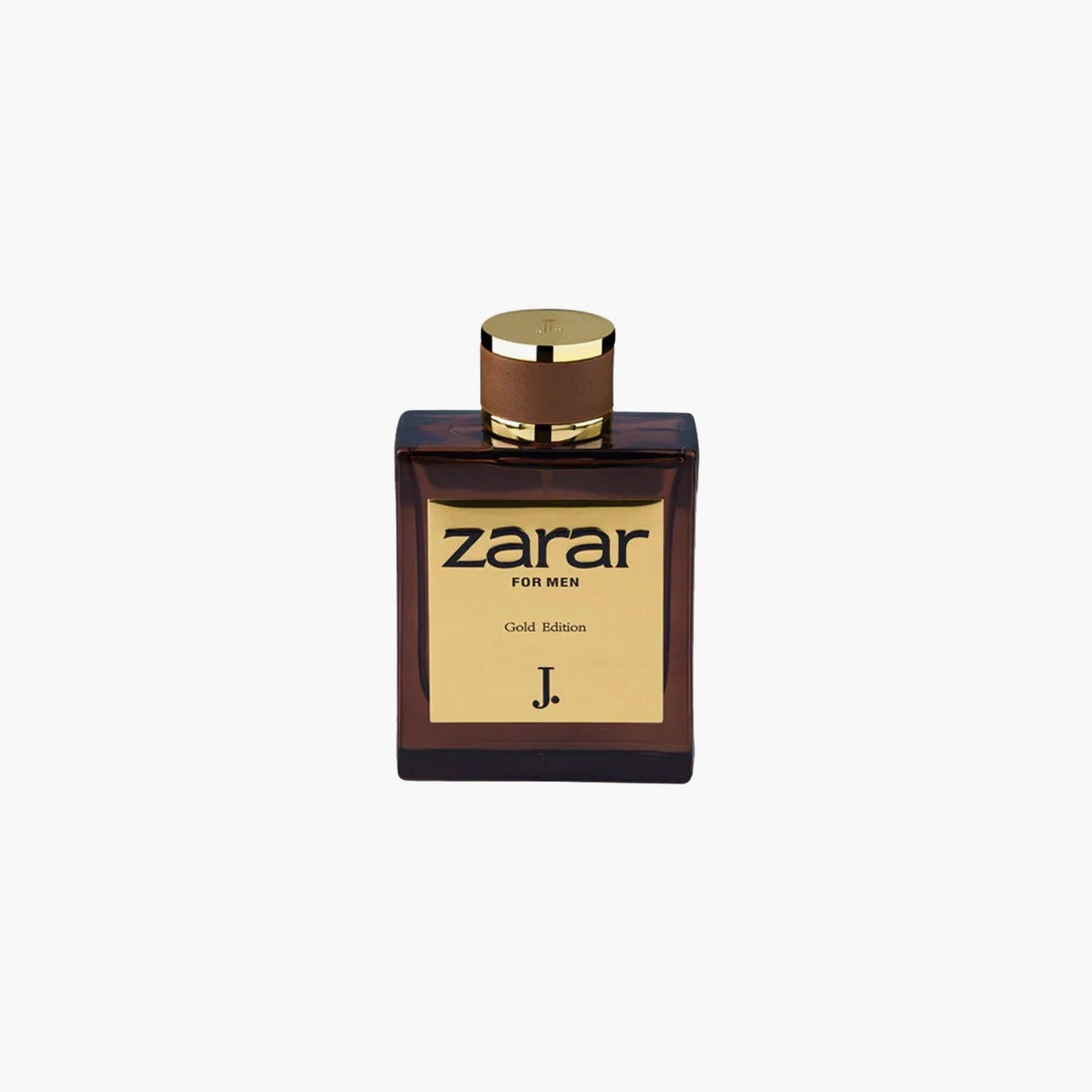 J. Zarar Gold Edition For Men Eau de Parfum 100ml Bottle