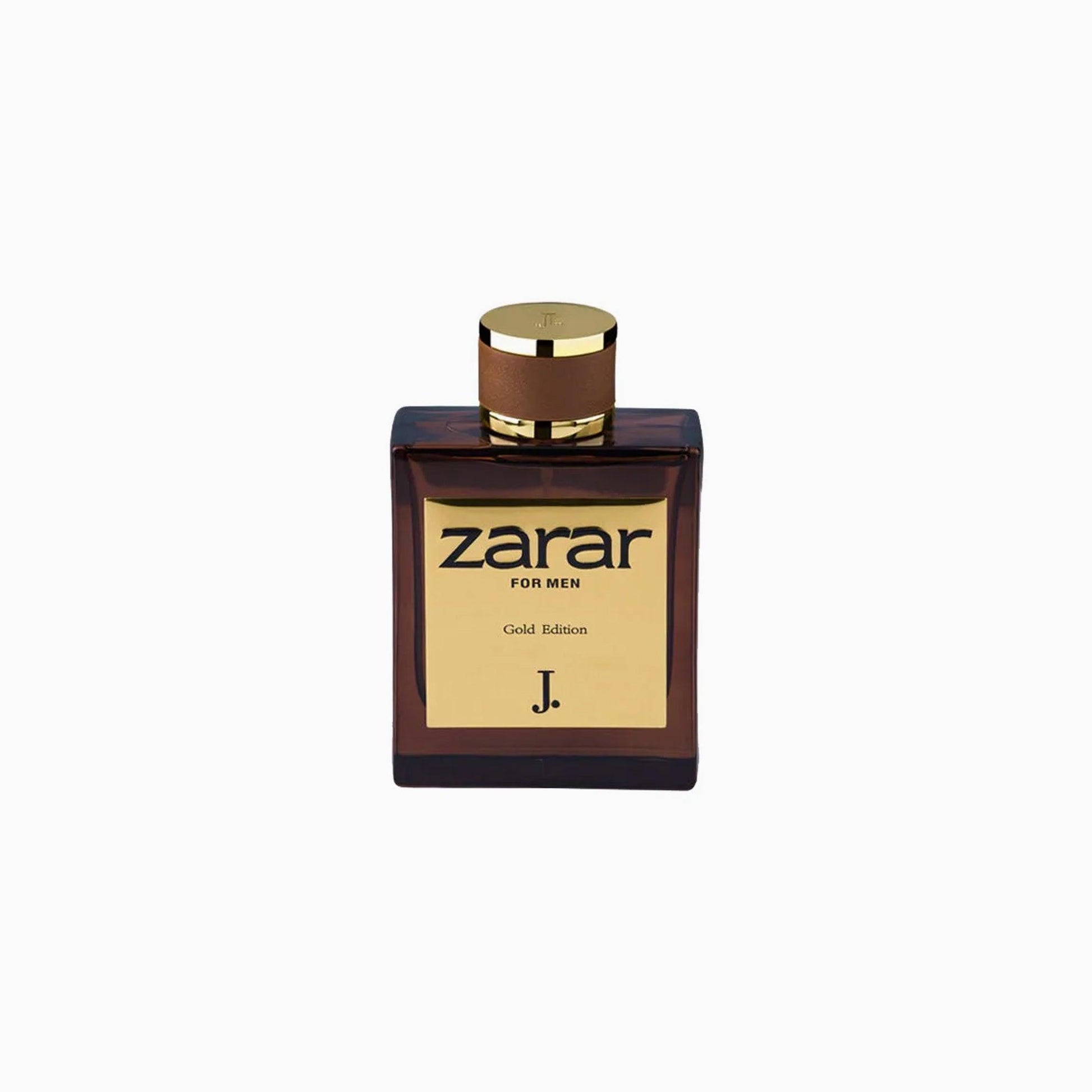 J. Zarar Gold Edition For Men Eau de Parfum 30ml Bottle