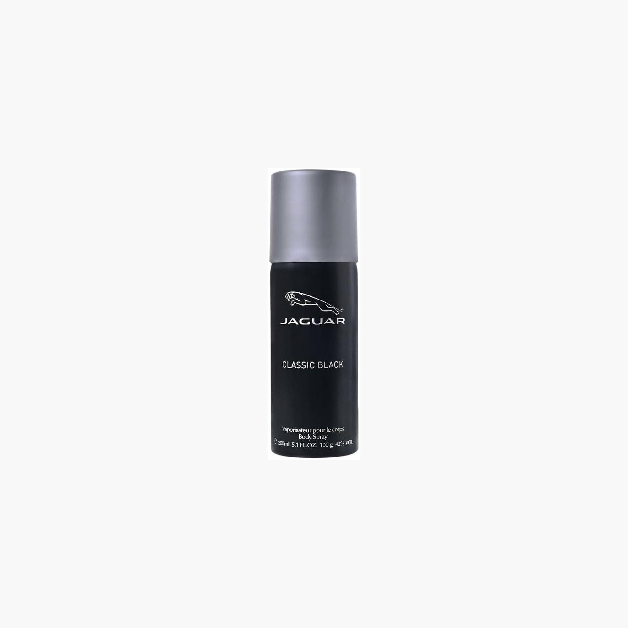 Jaguar Fragrances Jaguar Classic Black Body Spray For Men 200ml