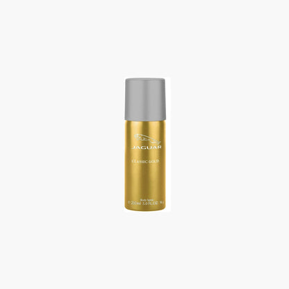 Jaguar Classic Gold Body Spray 200ml Bottle