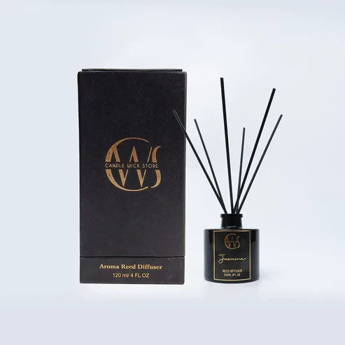 Candle Wick Store Jasmine Reed Diffuser 120ml Fragrance Notes and Details