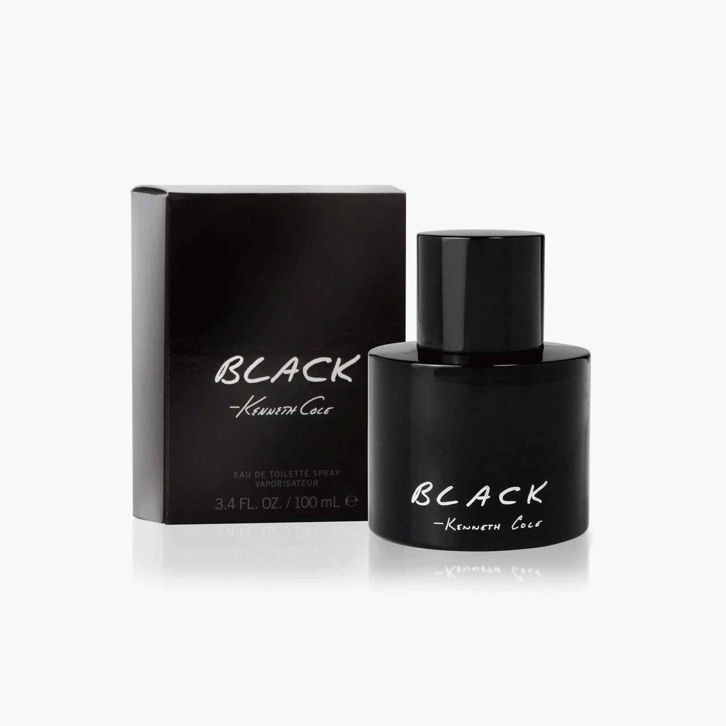 Kenneth Cole Black Eau de Toilette 100ml Bottle and Box