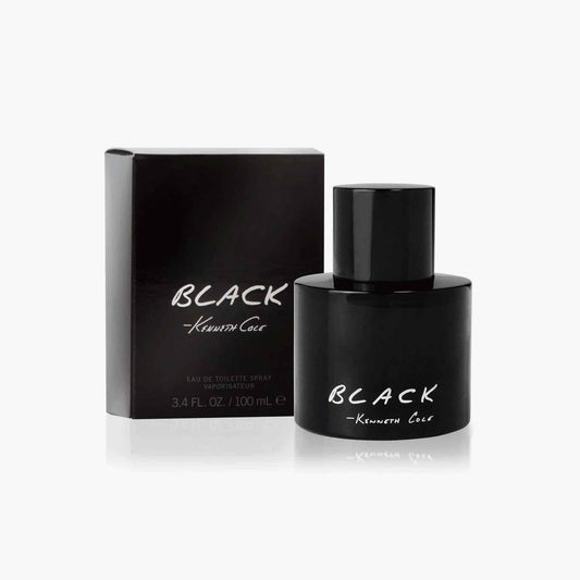 Kenneth Cole Black Eau de Toilette 100ml Bottle and Box