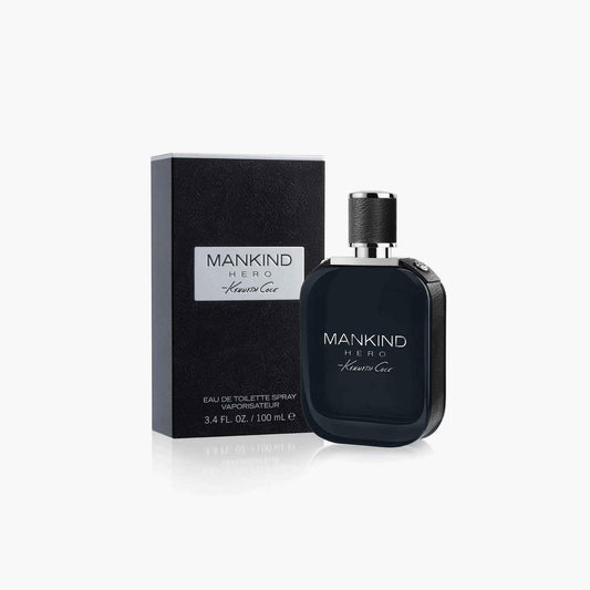 Kenneth Cole Mankind Hero Eau de Toilette 100ml Bottle and Box