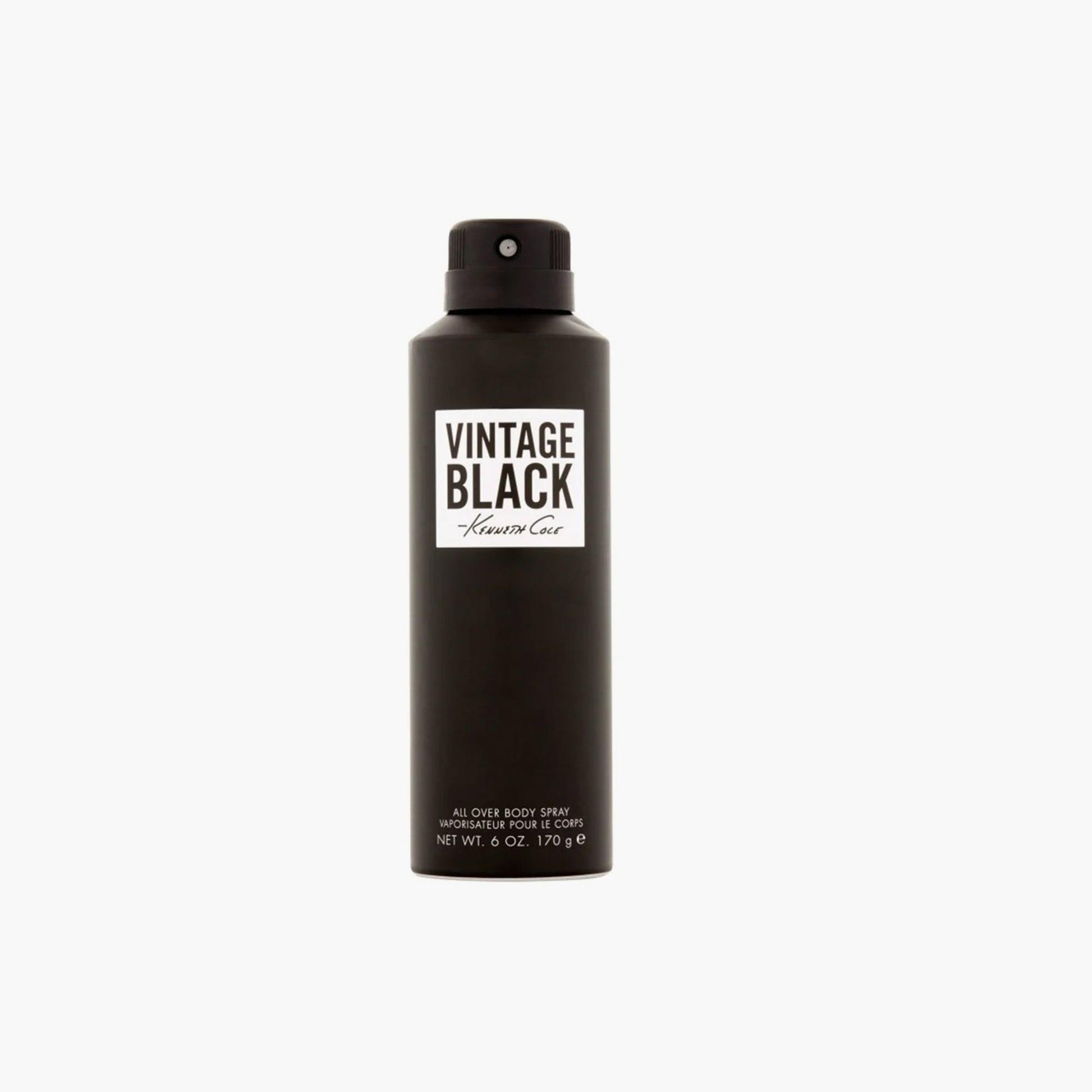 Kenneth Cole Vintage Black Deodorant Body Spray 150ml Bottle