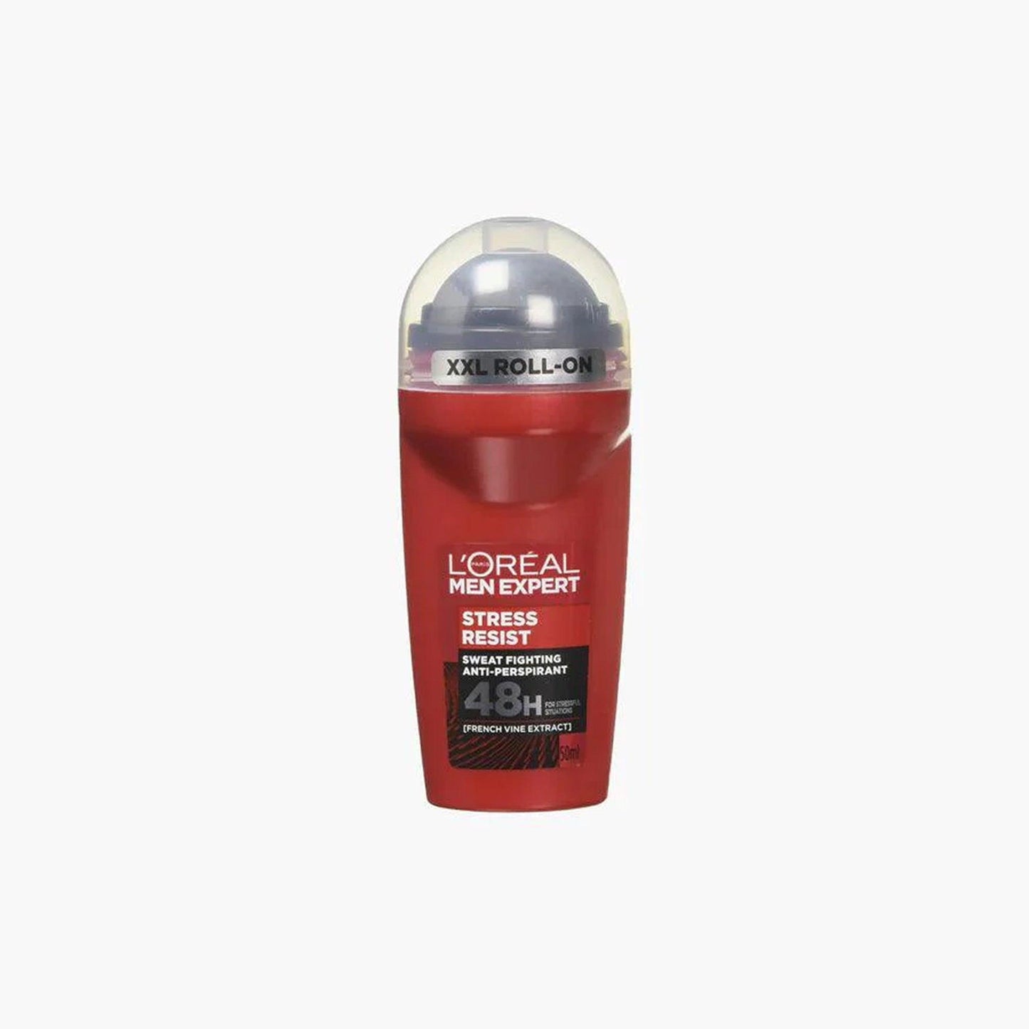 L'Oreal Paris Men Expert Stress Resist 48H Sweat Fighting Anti-Perspirant Roll-On 50ml Bottle