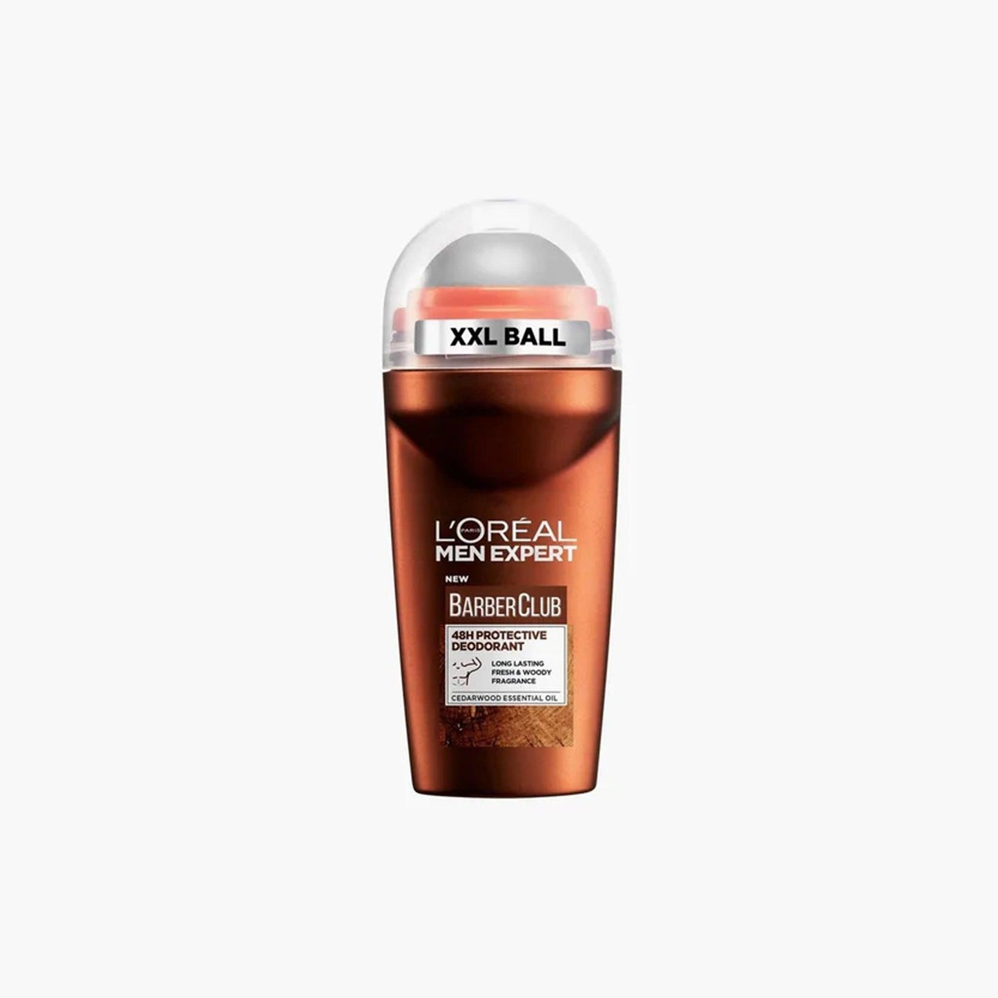 L'Oreal Paris Men Expert Barber Club 48H Protective Deodorant Roll On 50ml Bottle