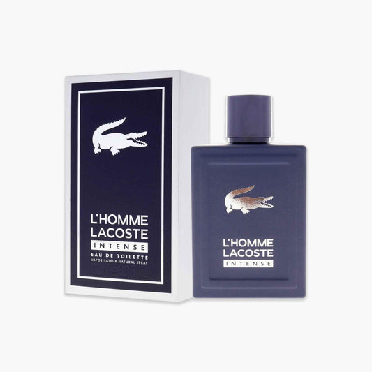 Lacoste L Homme Intense Eau de Toilette 100ml Bottle and Box