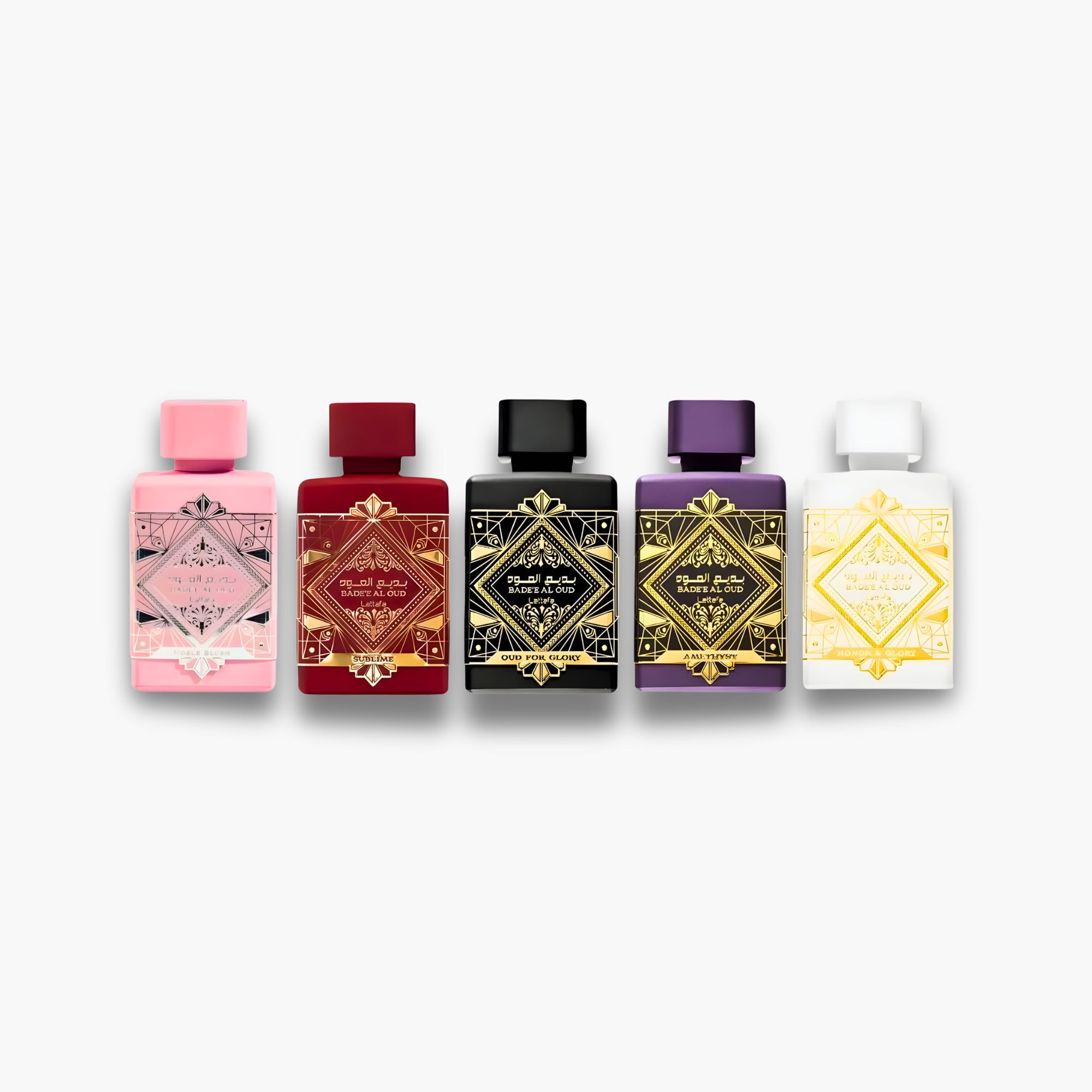 Lattafa Badee Al Oud Collection 5 Piece Gift Set Unisex 5ml