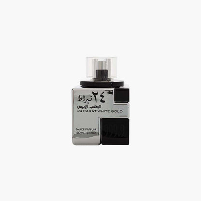 Lattafa 24 Charat White Gold Eau de Parfum 100ml Bottle