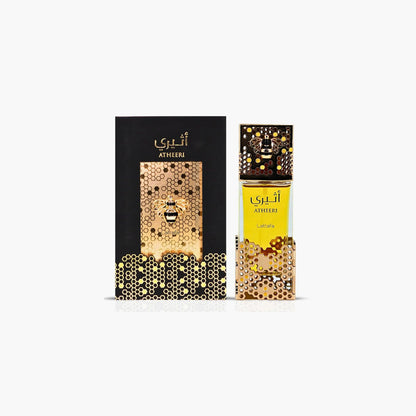 Lattafa Atheeri Eau de Parfum 100ml Bottle and Box