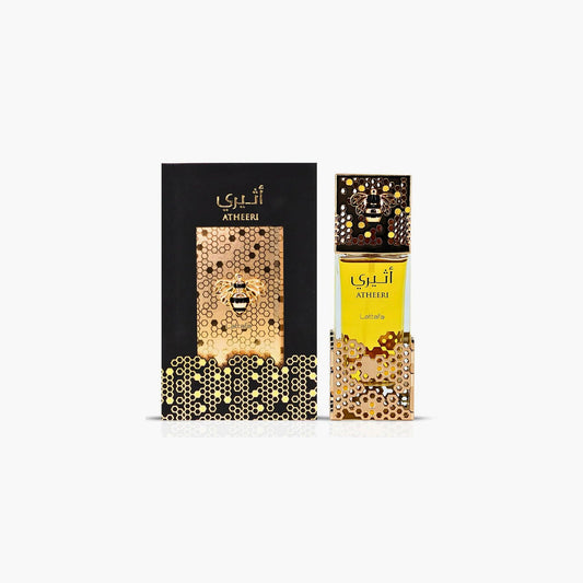 Lattafa Atheeri Eau de Parfum 100ml Bottle and Box