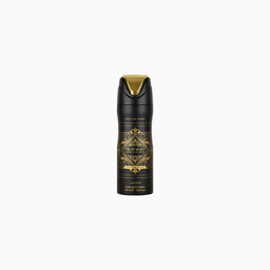 Lattafa Badee Al Oud Oud For Glory Perfumed Body Spray 200ml Bottle