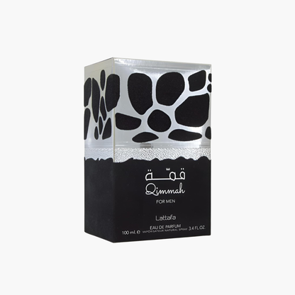 Lattafa Perfumes Lattafa Qimmah Eau De Parfum For Men 100ml Close-Up View