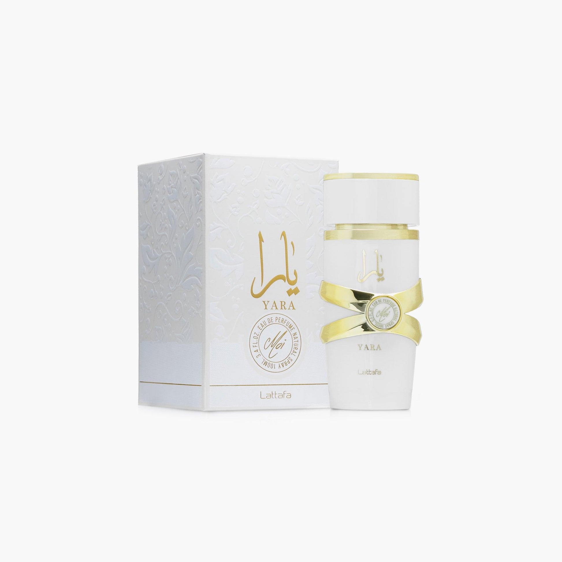 Lattafa Yara Moi Eau De Parfum 100ml Bottle and Box