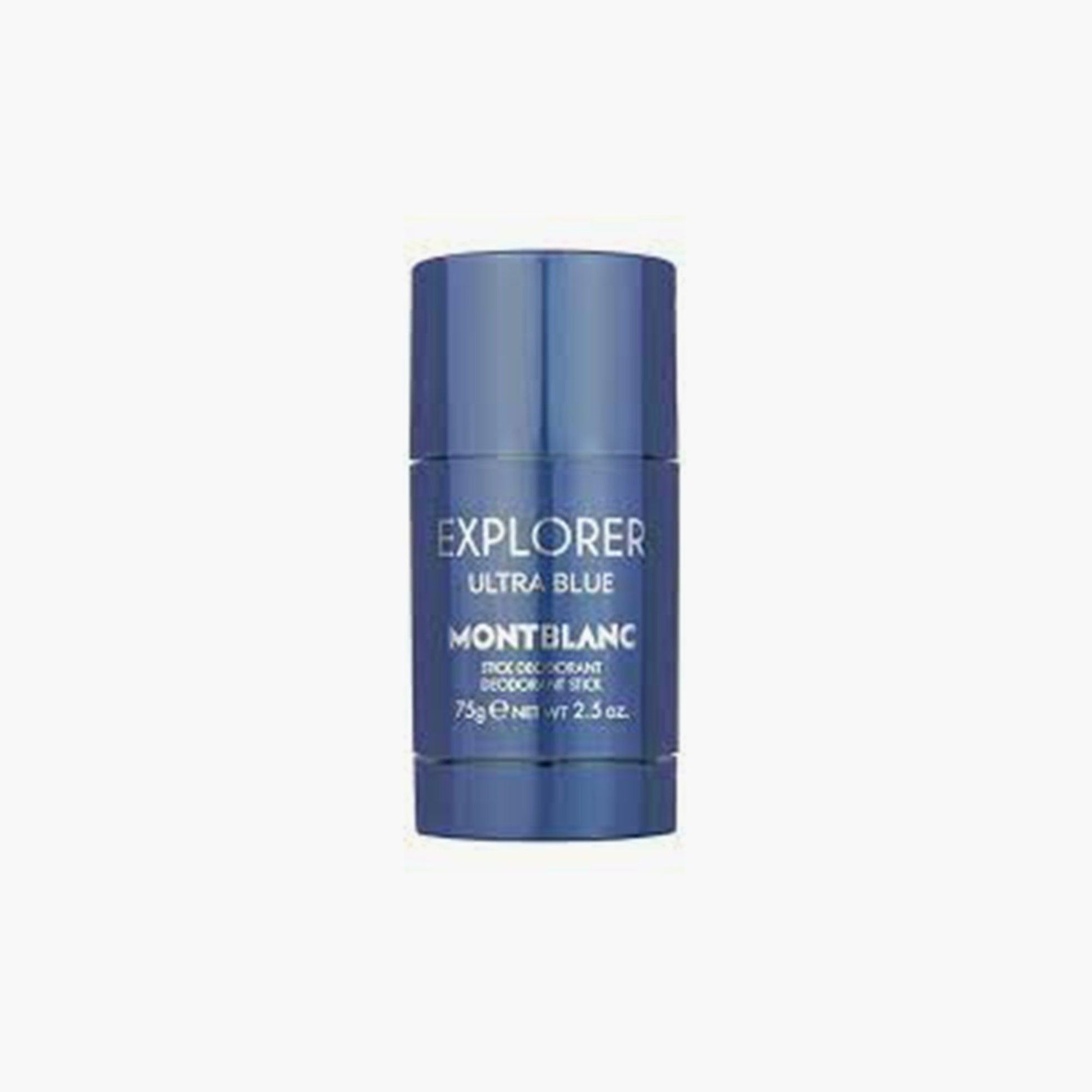Mont Blanc Explorer Ultra Blue Deodorant Stick 75gm Bottle