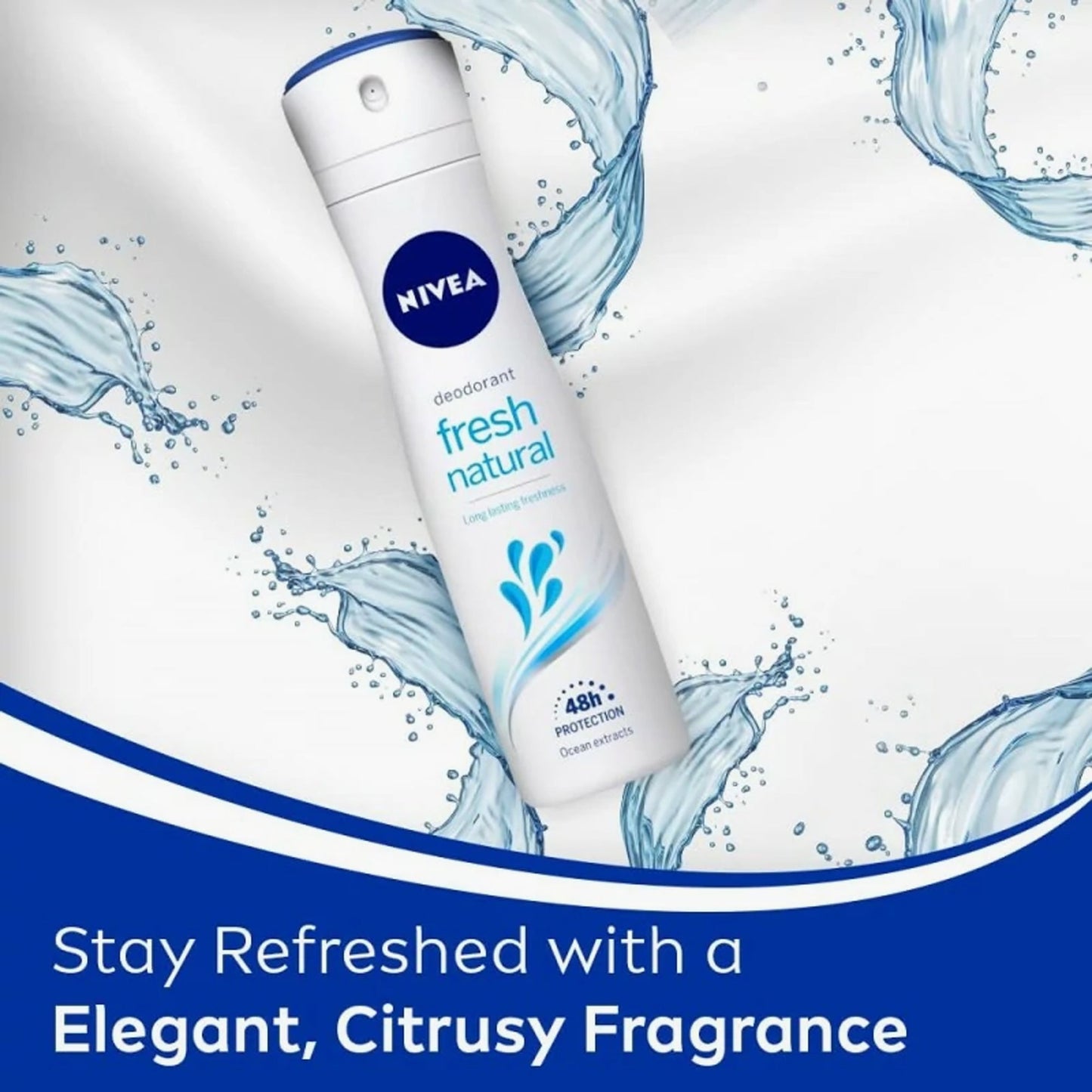 nivea 48h fresh natural deodorant spray for women 150ml pakistan