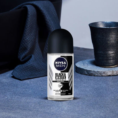 Nivea Men 48H Black & White Invisible Original Anti-Perspirant Roll On 50ml Price