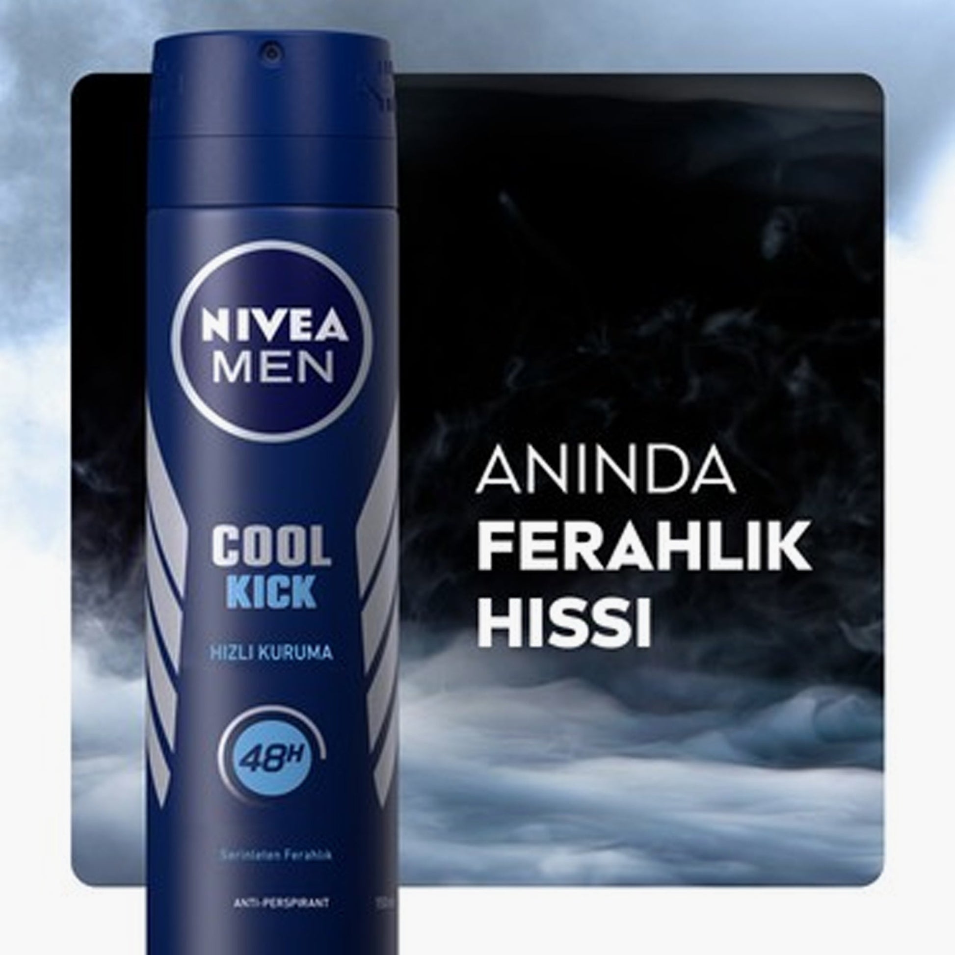 Nivea Men 48H Cool Kick Anti-Perspirant Body Spray 150ml Reviews
