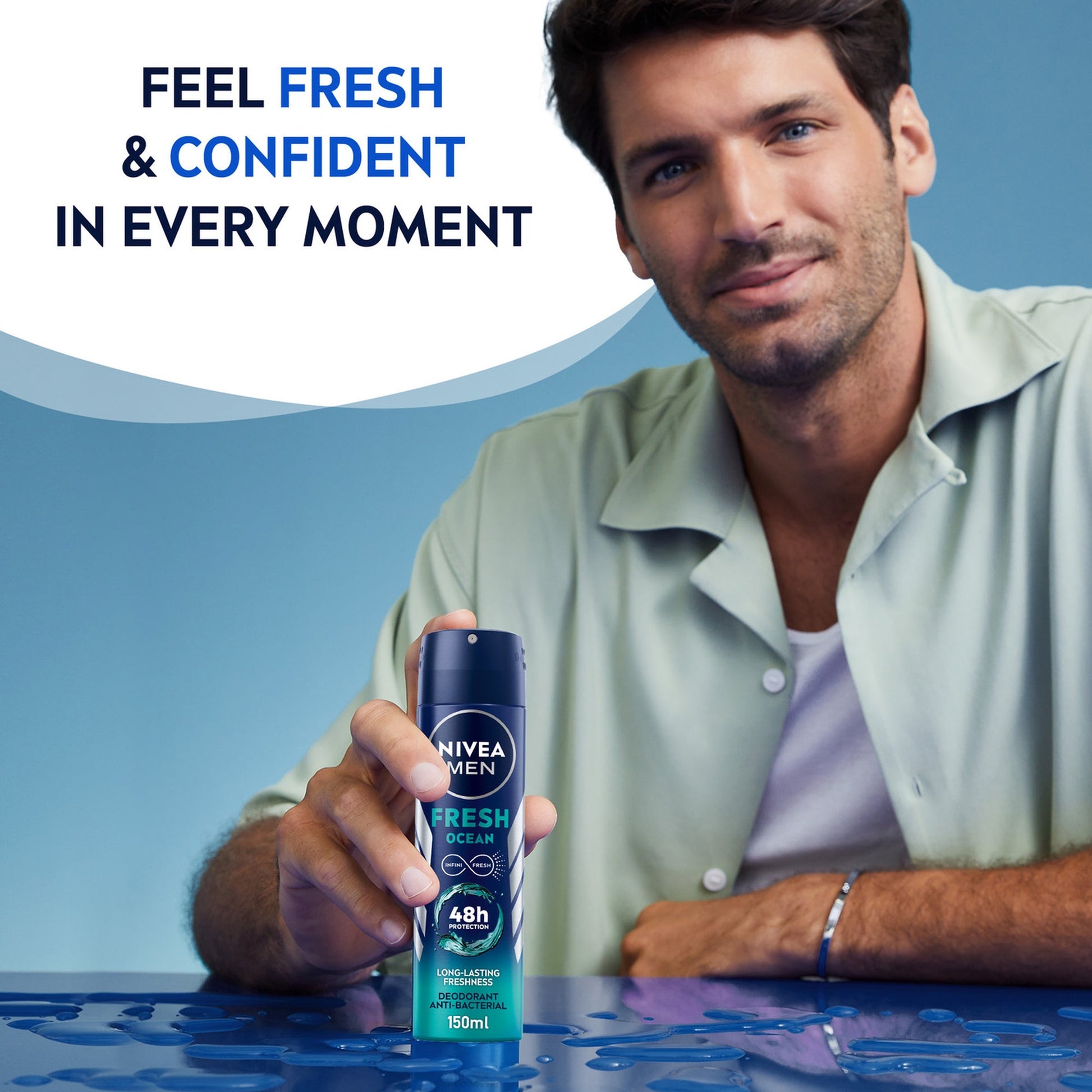 nivea men 48h fresh ocean deodorant spray 150ml price