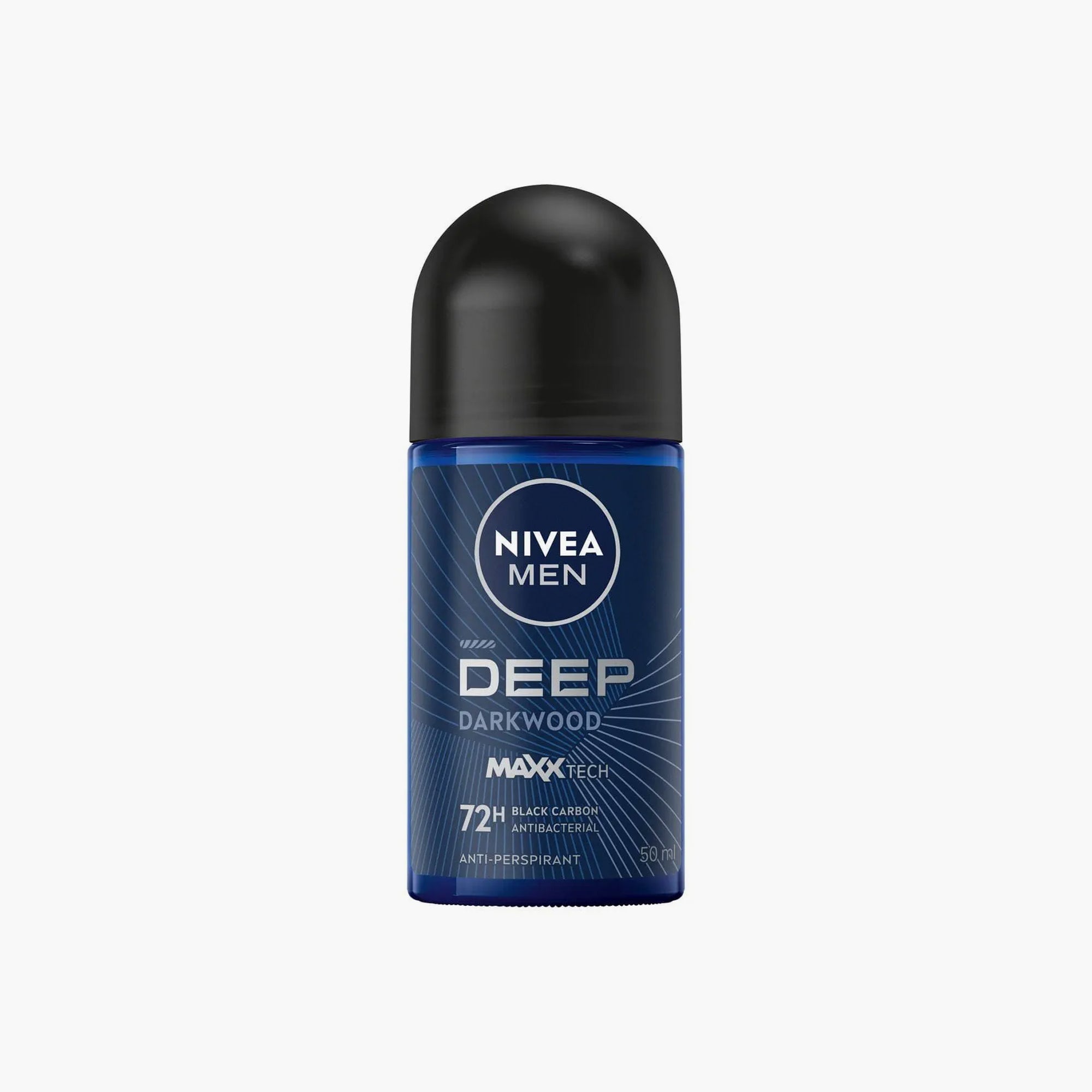 Nivea 72H Deep Darkwood Anti-Perspirant Roll On For Men 50ml