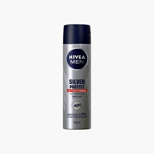 Nivea Men 48H Silver Protect Anti-Perspirant Body Spray 150ml
