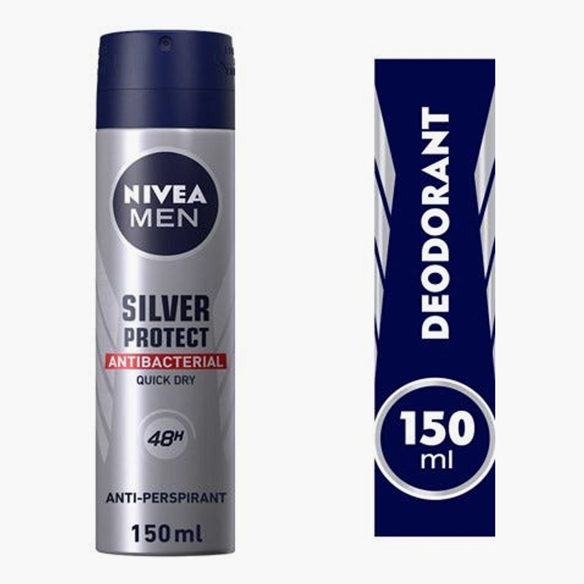 Nivea Men 48H Silver Protect Anti-Perspirant Body Spray 150ml Order Now