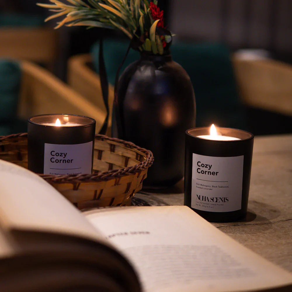 Nuha Scents Cozy Corner Signature Collection Scented Candle 180gm Reviews