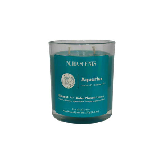 Nuha Scents Aquarius Collection Scented Candle 270gm