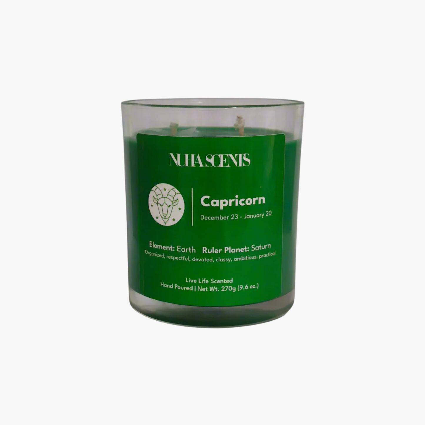 Nuha Scents Capricorn Collection Scented Candle 270gm