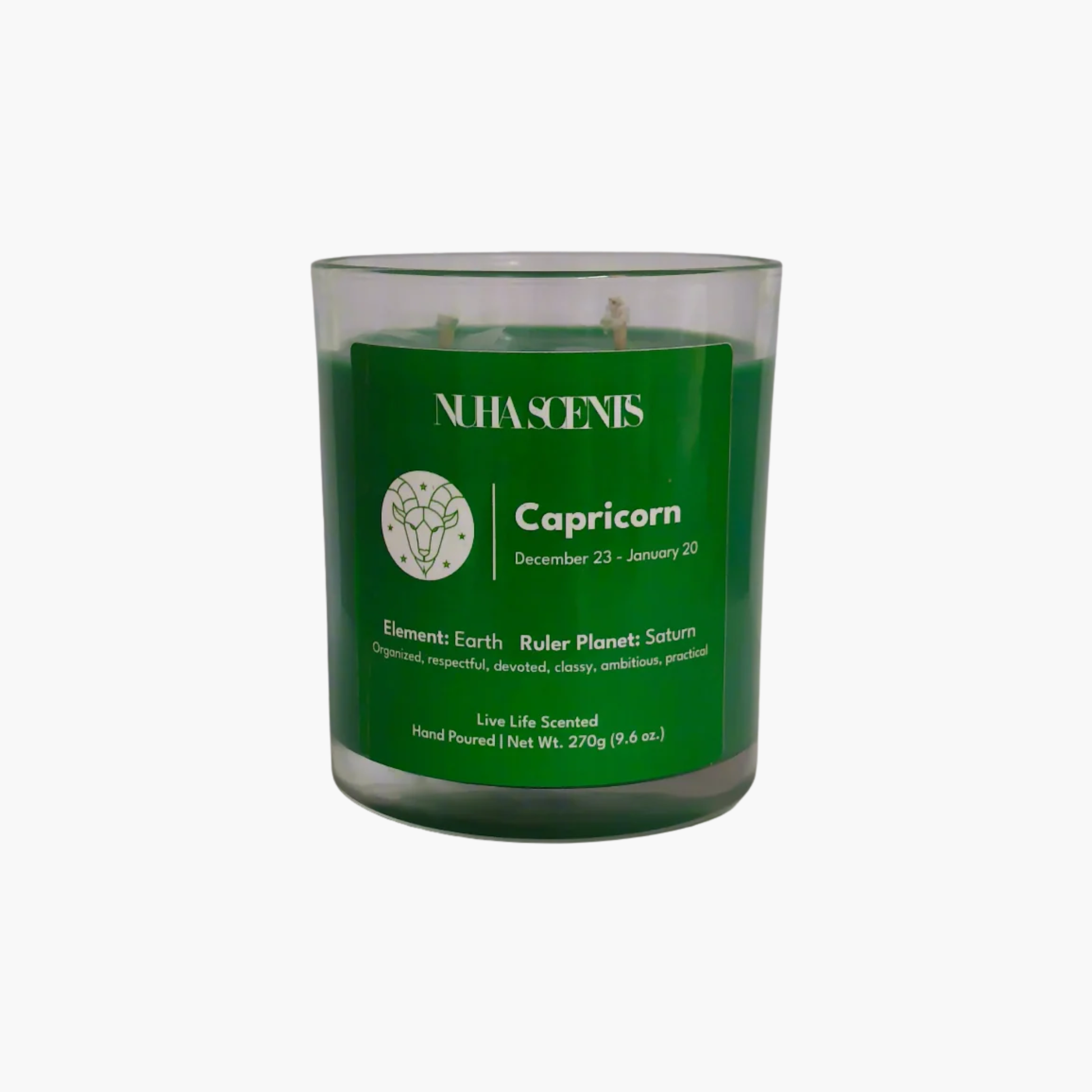 Nuha Scents Capricorn Collection Scented Candle 270gm
