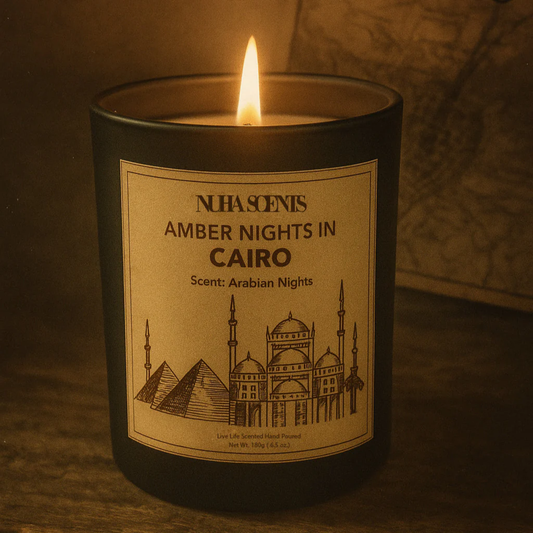 Nuha Scents City Cairo Collection Scented Candle 180gm Price