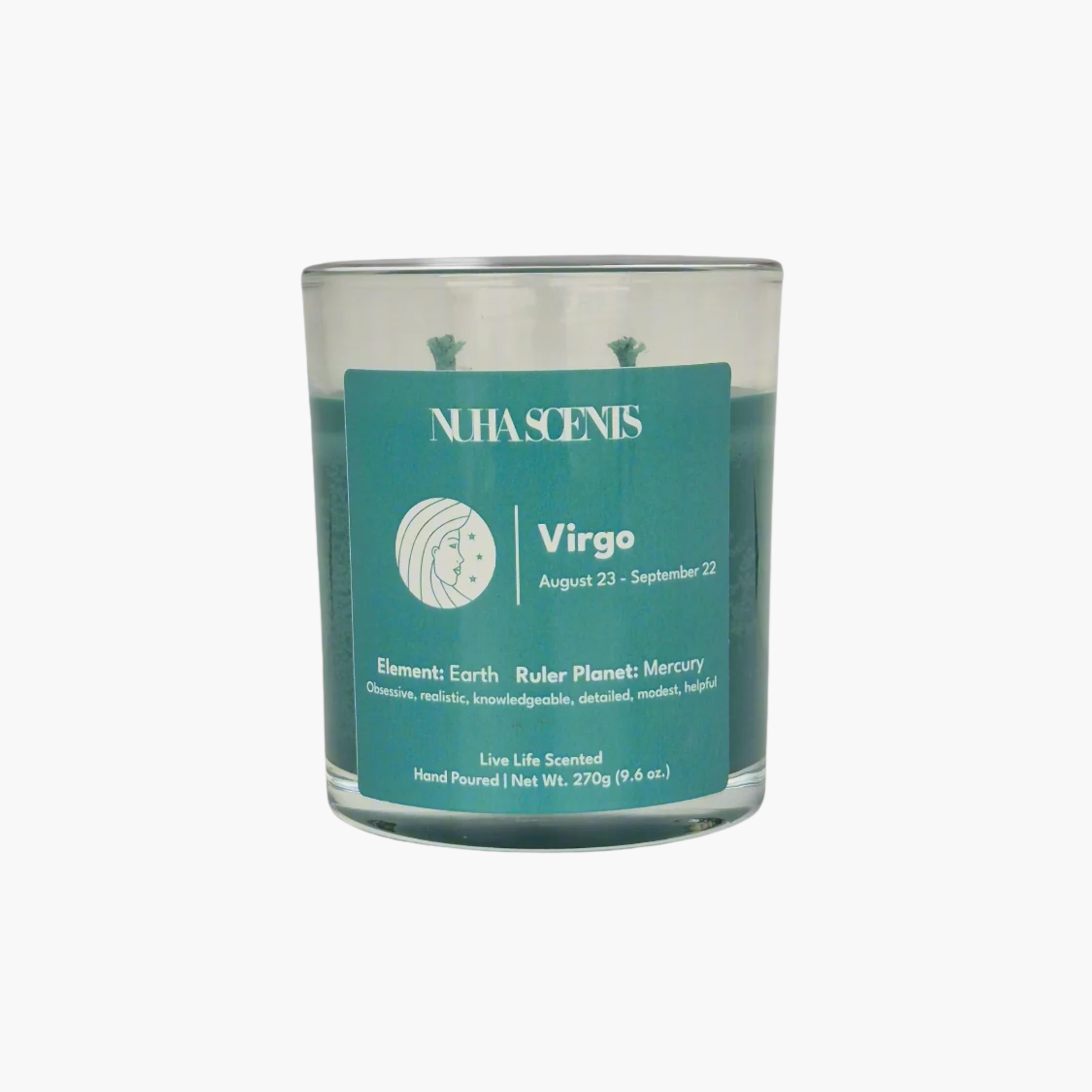 Nuha Scents Virgo Collection Scented Candle 270gm