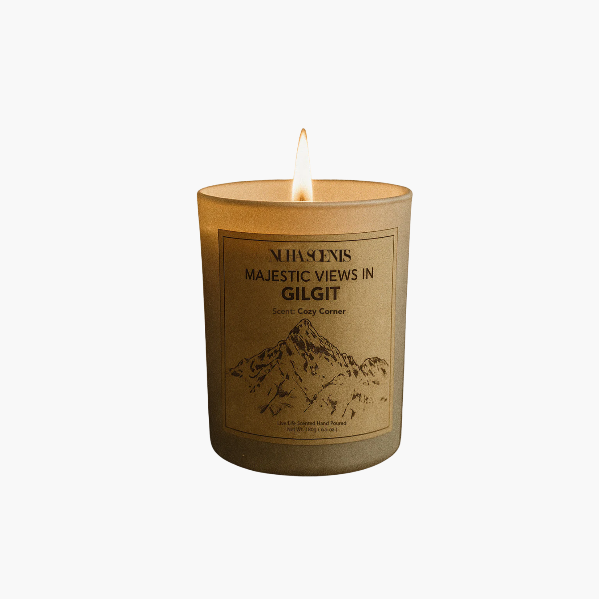 Nuha Scents City Gilgit Collection Scented Candle 180gm