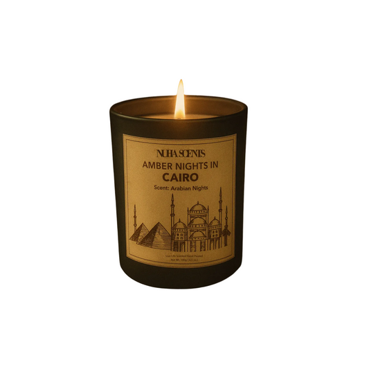 Nuha Scents City Cairo Collection Scented Candle 180gm