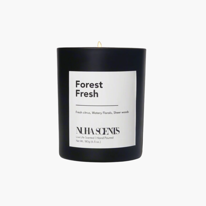 Nuha Scents Forest Fresh Signature Collection Scented Candle 180gm