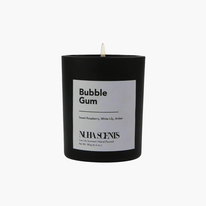 Nuha Scents Bubble Gum Signature Collection Scented Candle 180gm
