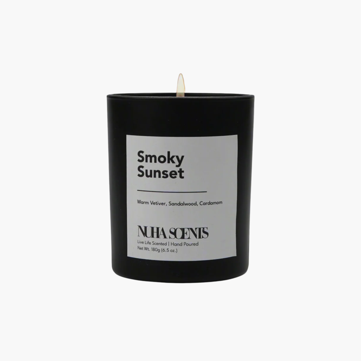 Nuha Scents Smoky Sunset Signature Collection Scented Candle 180gm