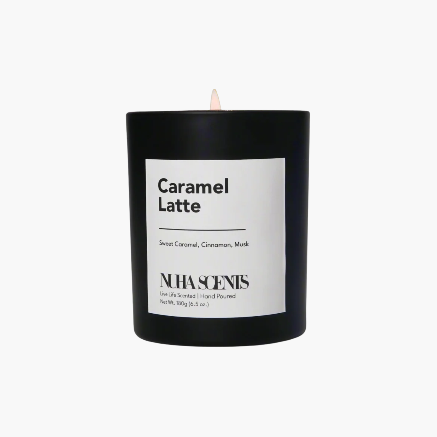 Nuha Scents Caramel Latte Signature Collection Scented Candle 180gm